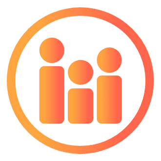 friends and family class icon