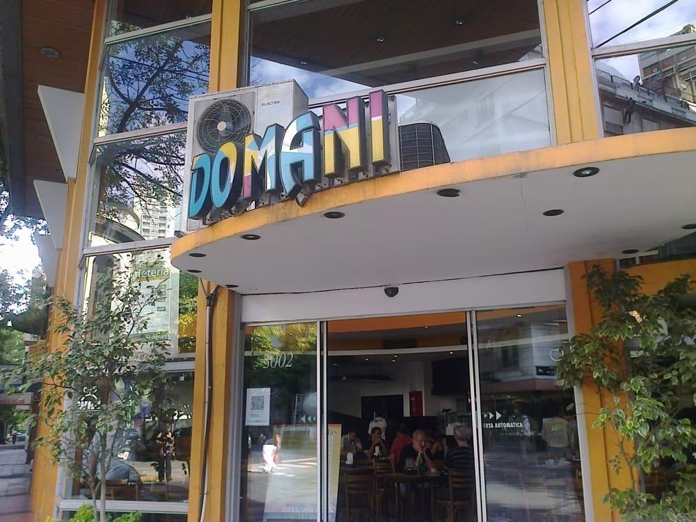 Domani bakery in Buenos Aires, known for its medialunas
