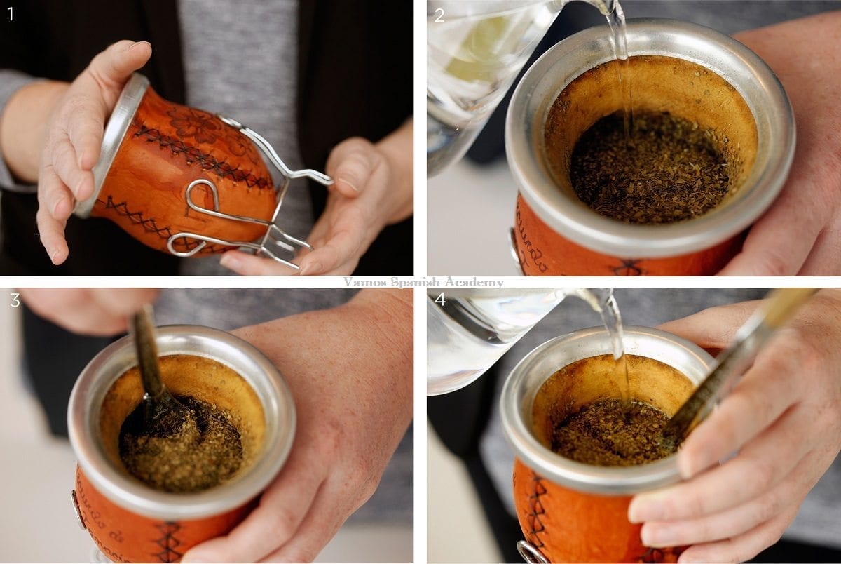 How to prepare yerba mate step by step: gourd, bombilla and thermos